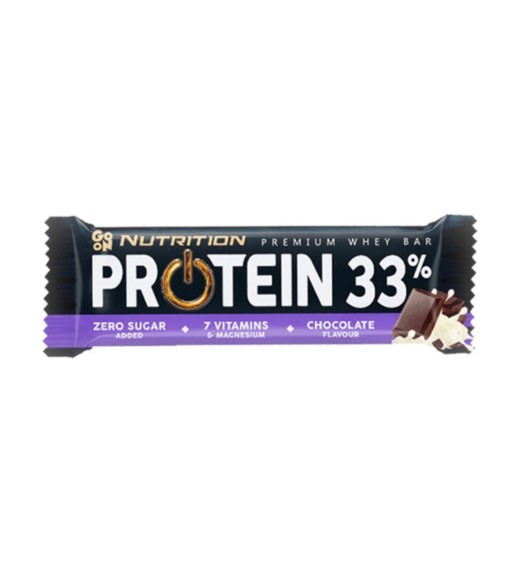 חטיפי חלבון פרוטאין 33% 25 יח׳ | Go On Nutrition
