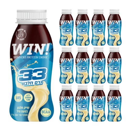 משקה חלבון ווין 33 גרם חלבון | WIN