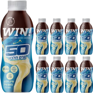 שייק חלבון ווין 50 גרם חלבון | Win
