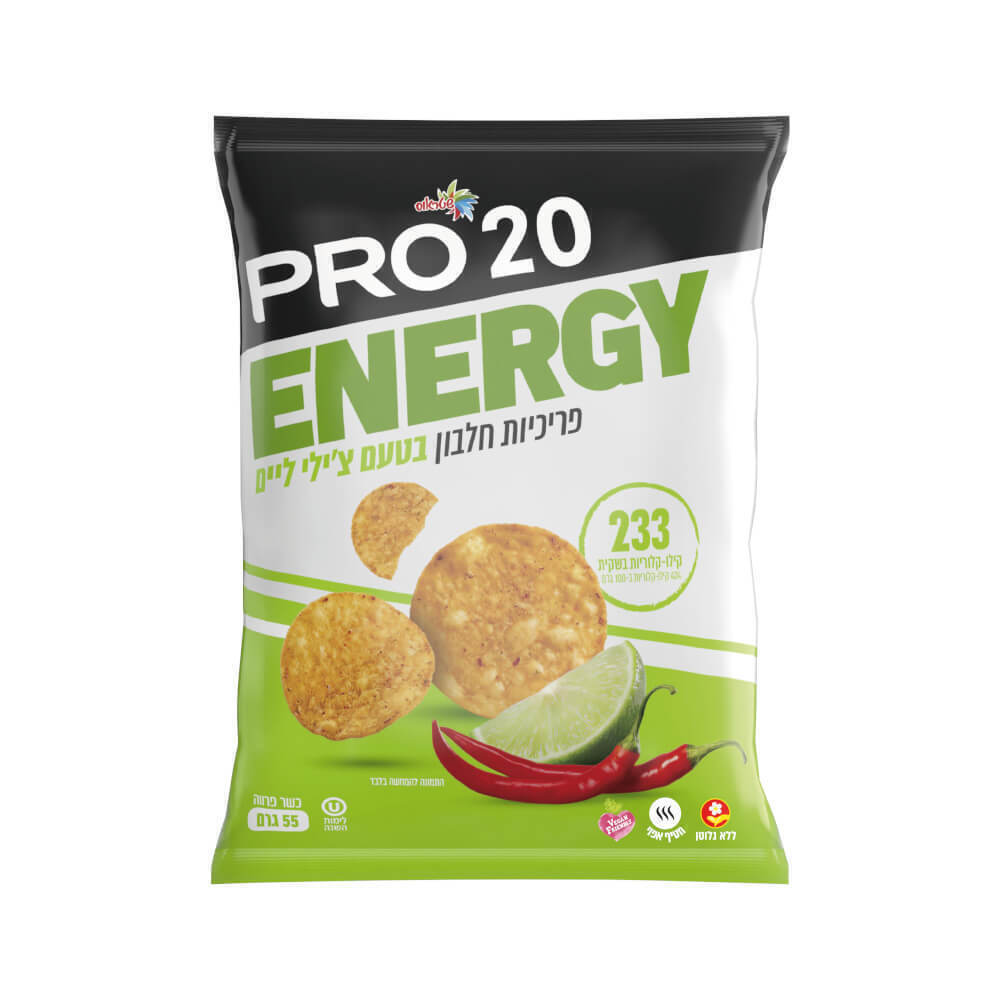 פרו אנרג׳י פריכיות חלבון | Pro20